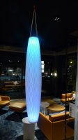 Design LED Multifunktionsleuchte AURA 800 FLEX, aus nachhaltigem 3D Bio Material