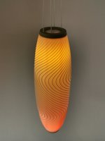 Design LED Multifunktionsleuchte REEF 400 FLEX, aus nachhaltigem Bio Material