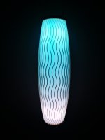 Design LED Multifunktionsleuchte AURA 400 FLEX, aus nachhaltigem Bio Material